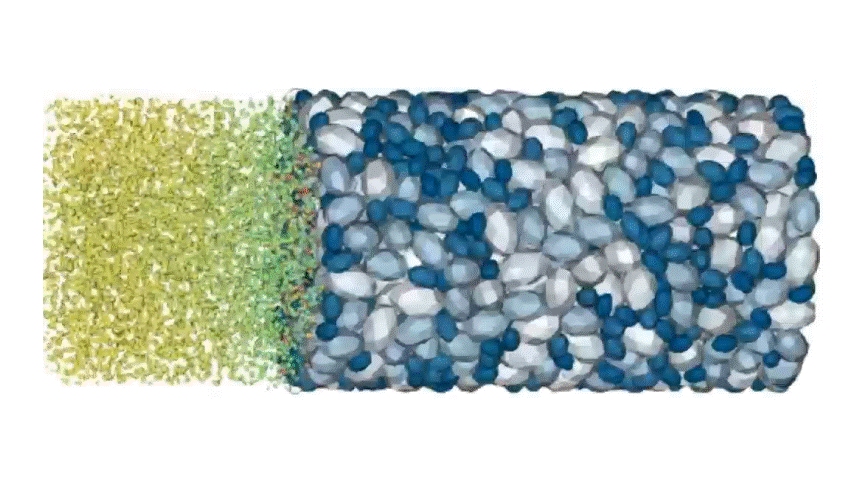 连续-离散法解析颗粒宏-介观特性